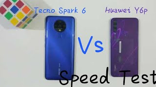 Tecno Spark 6 vs Huawei y6p Speed Test - Let See Who Is Real Hero!