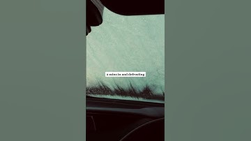 How to quickly defrost your car windscreen