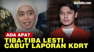 Berdamai Sembari Berderai Air Mata, Lesti Kejora Cabut Laporan KDRT Rizky Billar