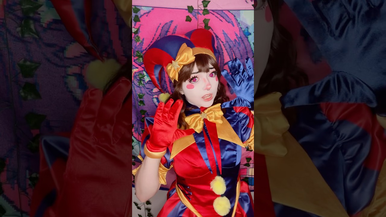 Last Pomni for a bit! 🎪❤️ #cosplay #cosplaygirl  #pomni #theamazingdigitalcircus #clown #makeup