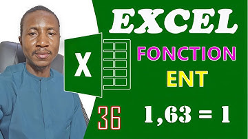 🚀 EXCEL PARTIE 36: Maîtrisez la fonction ENT en 3 minutes- Tutoriel facile et pratique en français