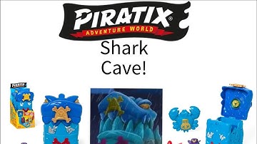 Piratix Shark Treasure Shark Cave unboxing and review.