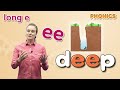 Long Vowels | Lesson 6 Long Vowel e (ee) | 4 Step Phonics