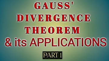 Gauss divergence theorem & its applications |vector analysis|volume integral