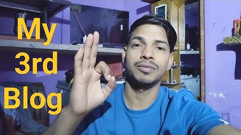 My 3rd Blog On YouTube | Create Blog In YouTube | My Blog | Running Or diet Blog @Jay_KishanVlogs