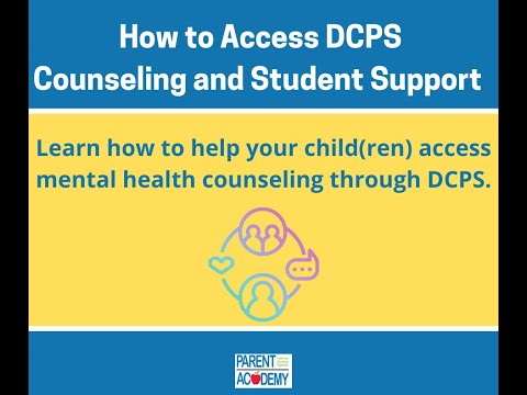 How to Access DCPS Counseling