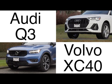Audi Q3 VS Volvo XC40 Comparison // Battle of the premium SUVs