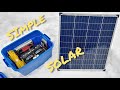 Simple Off Grid Solar Power System