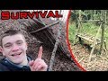 SURVIVAL SHELTER CHALLENGE!