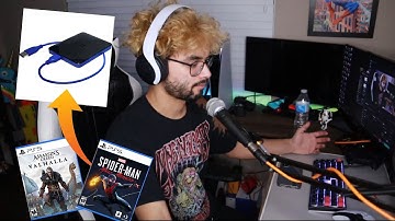 Store PS5 Games On External Storage (hard drive/USB)