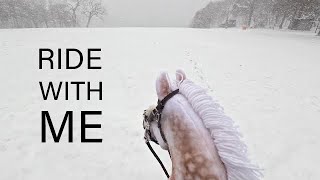 Hobbyhorse Winter Ride (GOPRO)