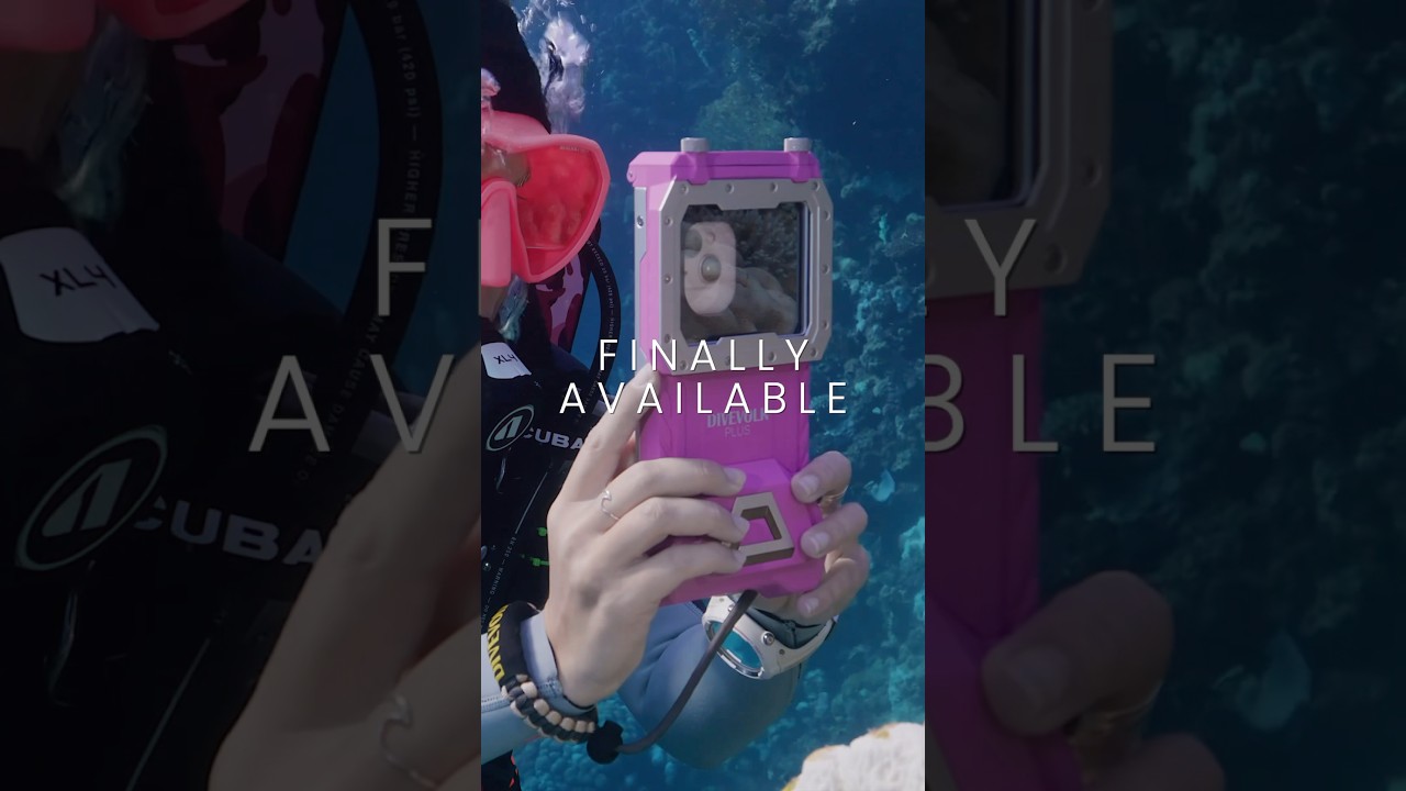 BREAKING NEWS 🚨 The Divevolk SeaTouch 4 Max is finally available in PINK & SILVER! 