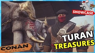 CONAN EXILES TURAN TREASURES DLC - Showcase Live