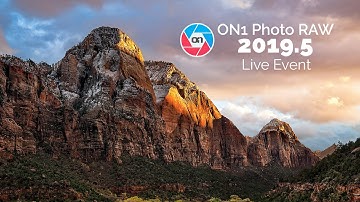 ON1 Photo RAW 2019.5 Live Event