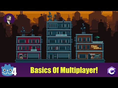 Basics of Multiplayer in Godot 4! C# Godot Basics!