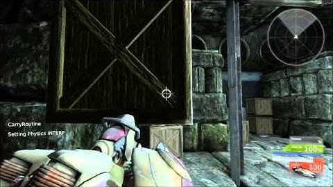 UDK Adventure Puzzles Room 1 - Inventory and Carry Objects