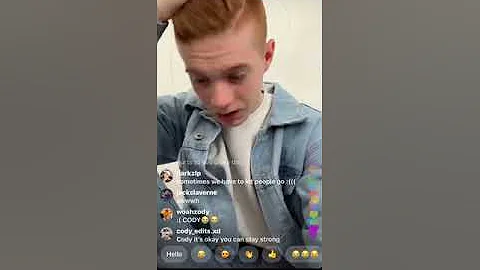 cody’s live about zody 💔