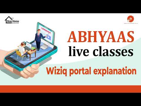 Abhyaas Online Live Classes | Wiziq Portal Explanation | Abhyaas Edu Technologies