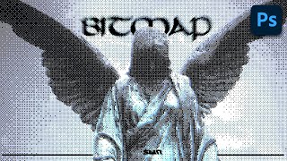 Bitmap Tutorial in Photoshop! Easy effect for beginners!!