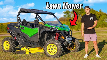 Side by Side Lawn Mower!