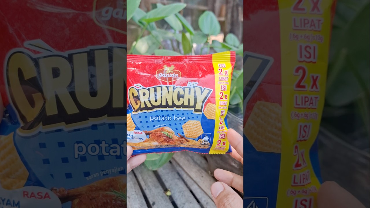 Unboxing Garuda Crunchy Potato Bee 