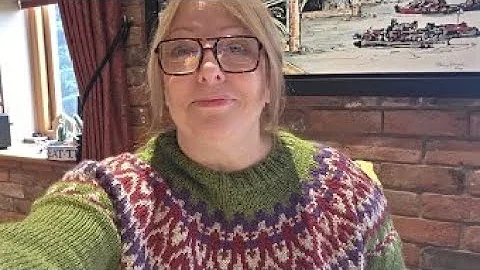 Odcinek 98 Nad czym pracowałam w listopadzie 2025 r. #podcastydziergane #sweterdziergany #robienie na drutach