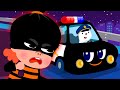 Police Cars Are the Best |🚔 Car Songs for children | Vehicles Nursery Rhymes for Kids ★ TidiKids