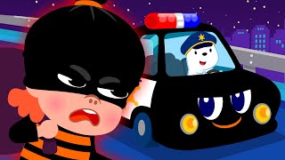 Police Cars Are the Best  ♪ | Car Songs for children | Vehicles Nursery Rhymes for Kids ★ TidiKids