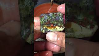 Cabochon Making Process | Scenic Moss Agate #gemstone #gemstonejewelry #lapidary #lapidaryart