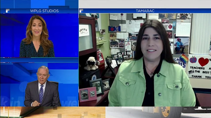 Broward Teachers' Union President Anna Fusco discu...