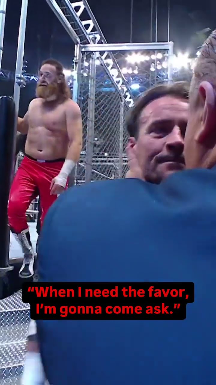 What’s the favor, Paul Heyman? ? #SurvivorSeries #WarGames
