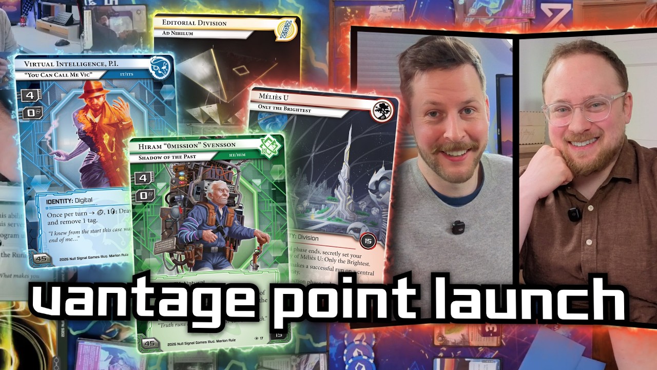 Vantage Point Launch!  - Netrunner // LIVE