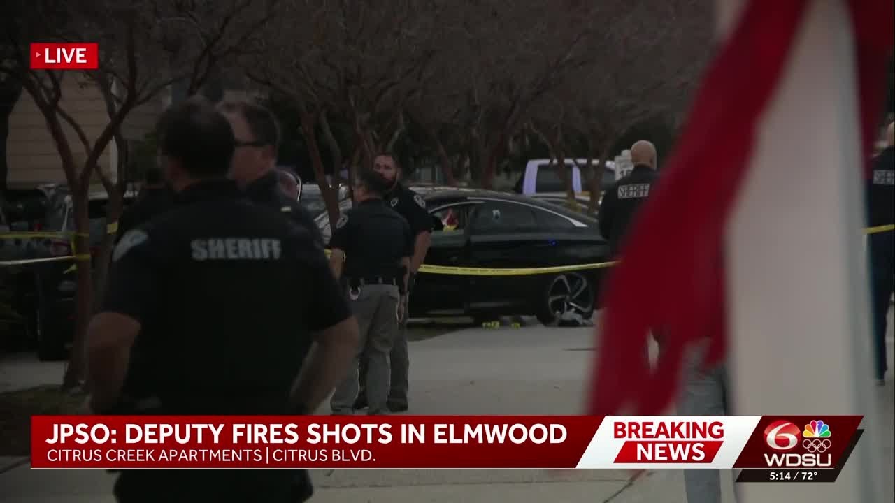 JPSO deputy injured after shots fired at fleeing suspect in Elmwood ...