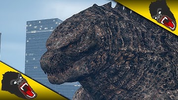 Godzilla in a City High Poly Model [Blender-to-UE4 Test!]