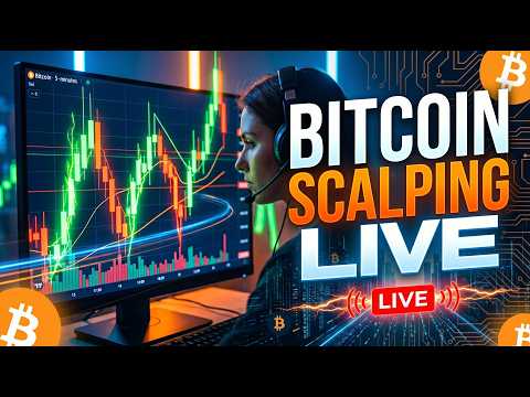 Bitcoin Scalping LIVE: Price Action & Crypto Live Trading #BitcoinScalpingLIVE #CryptoLive