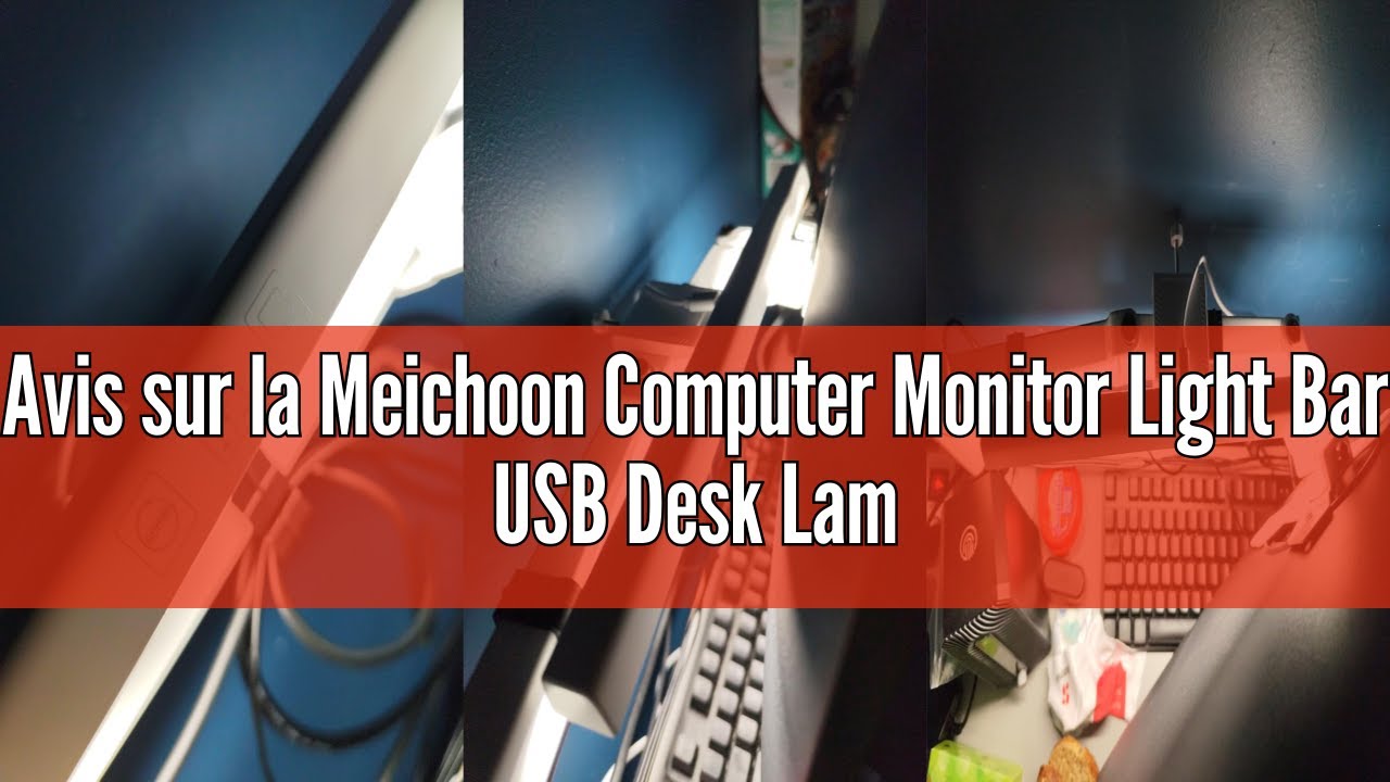 PC Moniteur USB Monitor Light Bar 44CM Contrôle Tactile Barre de Lampe