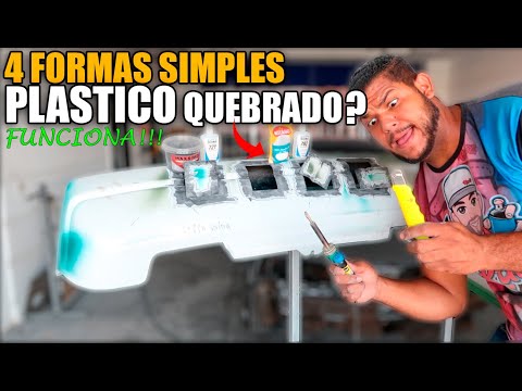 Vídeo: Como colar plástico: técnica, materiais e ferramentas necessários, instruções passo a passo