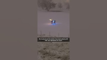 INCREDIBLE LIGHTSABER BATTLE