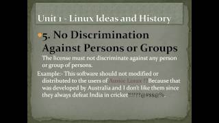 RH033 Red Hat Linux Essentials Unit 1 - Linux Ideas and History-03 [HD] [1080p]