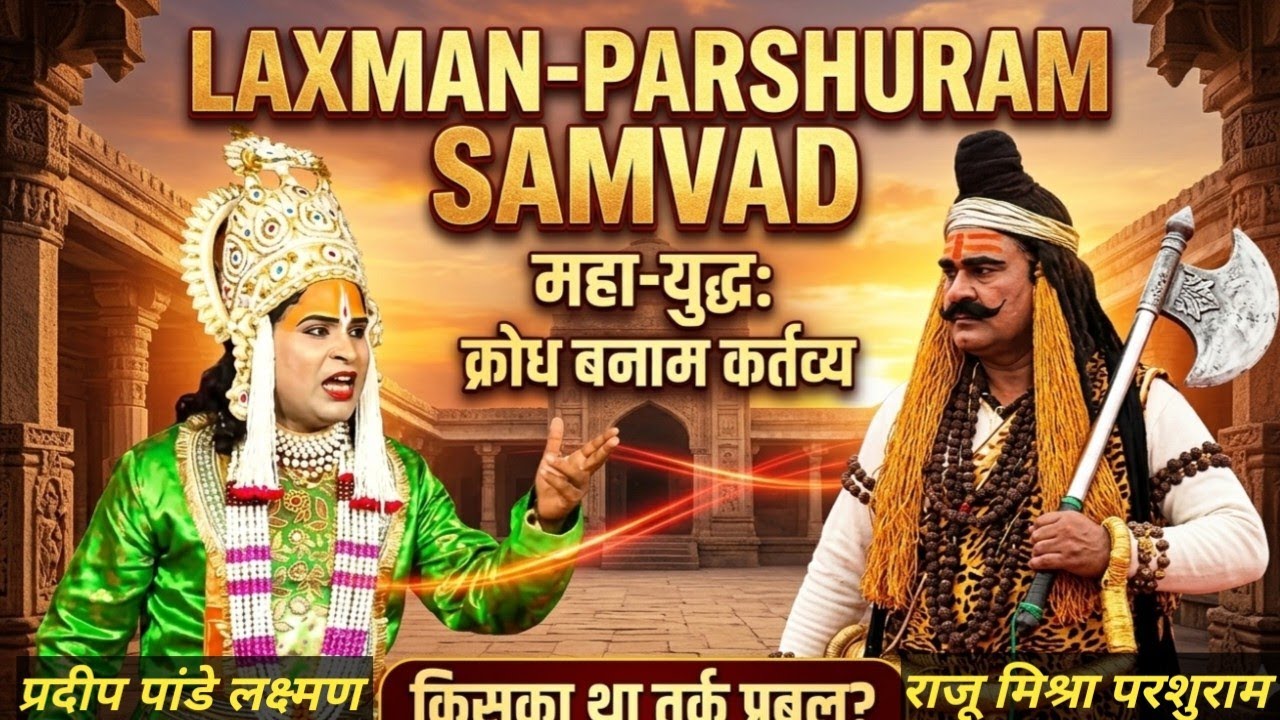 लक्ष्मण-परशुराम संवाद लाइव शिवली कानपुर देहात 