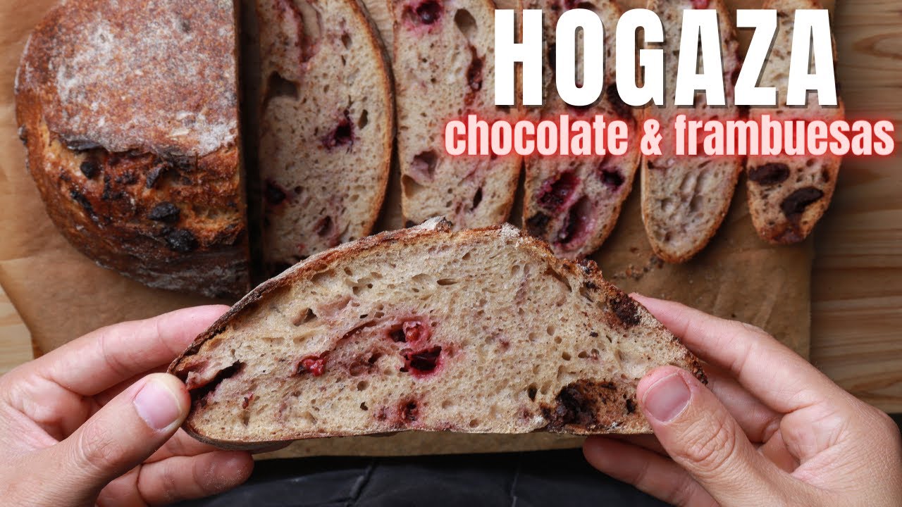 Hogaza de Chocolate, Arándanos y Frambuesas