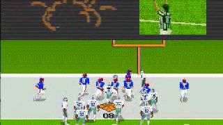 Madden NFL 95 Genesis Gameplay