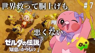 【 初見実況 / ゼルダの伝説知恵のかりもの 】貸せる物全部ください！赤ちゃんフラミンゴが世界を救うよ！part7【  めまいパレード / 羽合アン / 桃野トリ / 個人VTuber 】
