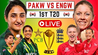 PAKW VS ENGW LIVE | Pakistan Women vs England Women live | PAK vs ENG live match today