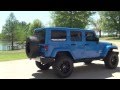 HD VIDEO 2012 JEEP WRANGLER UNLIMITED SAHARA LIFTED FOR SALE SEE WWW SUNSETMOTORS COM