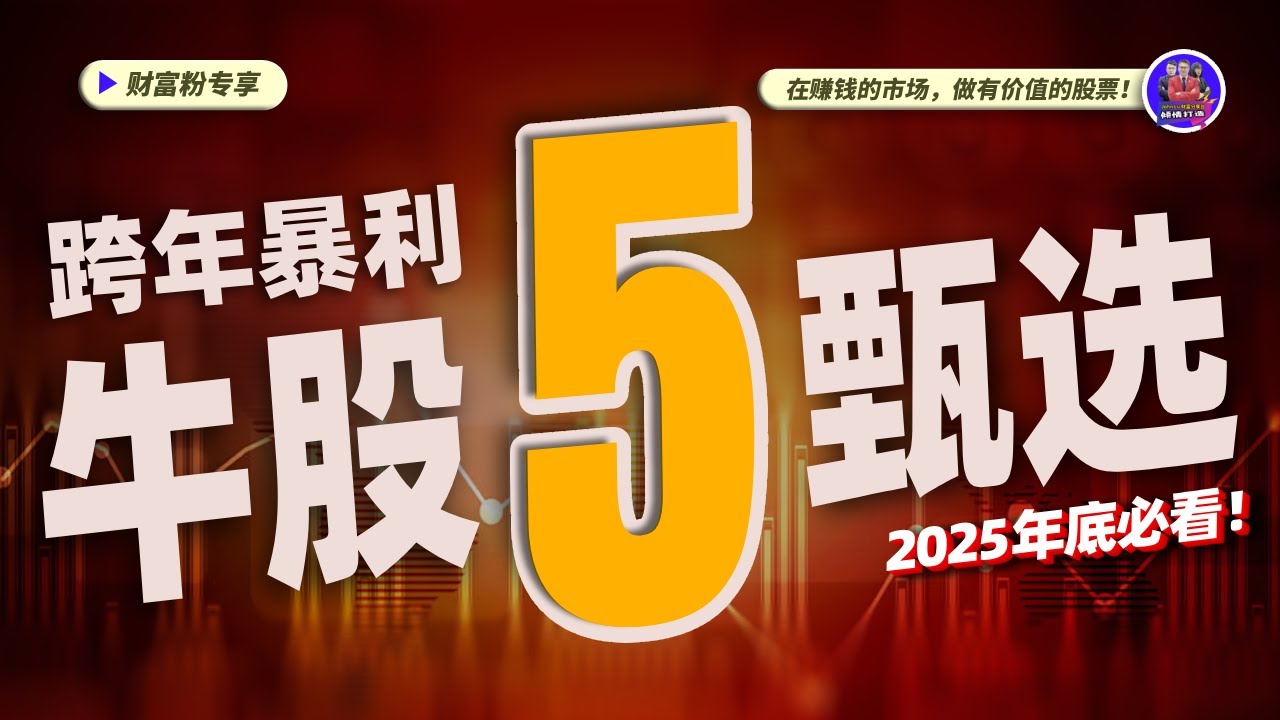 【2025年必看】跨年暴利牛股甄选，绝不能错过的投资机会！Part 5｜#英伟达｜#特斯拉｜#美股｜#股票｜JohnLu谈股 #股票分析