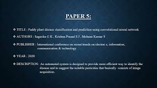 PADDY CROP DISEASE DETECTION AND PESTICIDES RECOMMENDATION SYSTEM-project milestone-2 | CSE | MITM