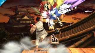 Top 10 Ryu Shoryukens - Super Smash Bros For Wii U