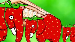Strawberry Elephant - Coffin Dance Meme (PARODY) Resimi