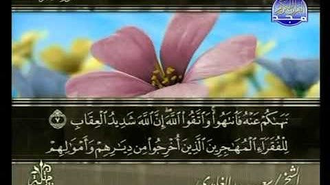سوره الحشر الشيخ سعد الغامدي    Al Hashr The Mustering Al Ghamdi
